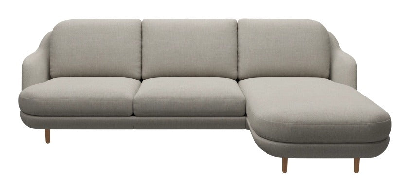 Lune™ - JH302, 3-seater w. chaiselounge