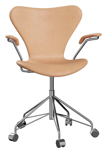 Series 7™ - 3217, Fully Upholstered height-adjustable swivel armchair