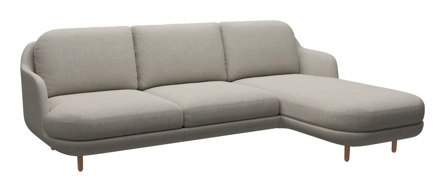 Lune™ - JH302, 3-seater w. chaiselounge