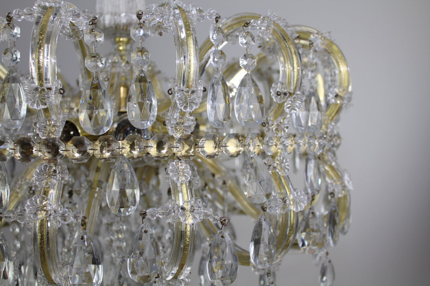 Imperial Chandelier in Crown Shape, 1950s