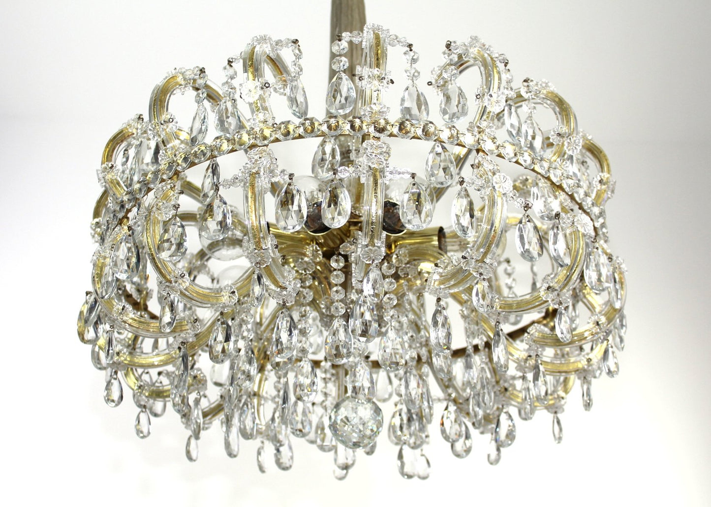 Imperial Chandelier in Crown Shape, 1950s