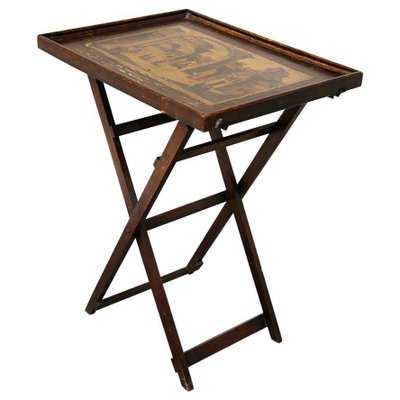 Imperial Chinese Foldable Side Table-RCE-1100051