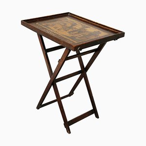 Imperial Chinese Foldable Side Table-RCE-1100051