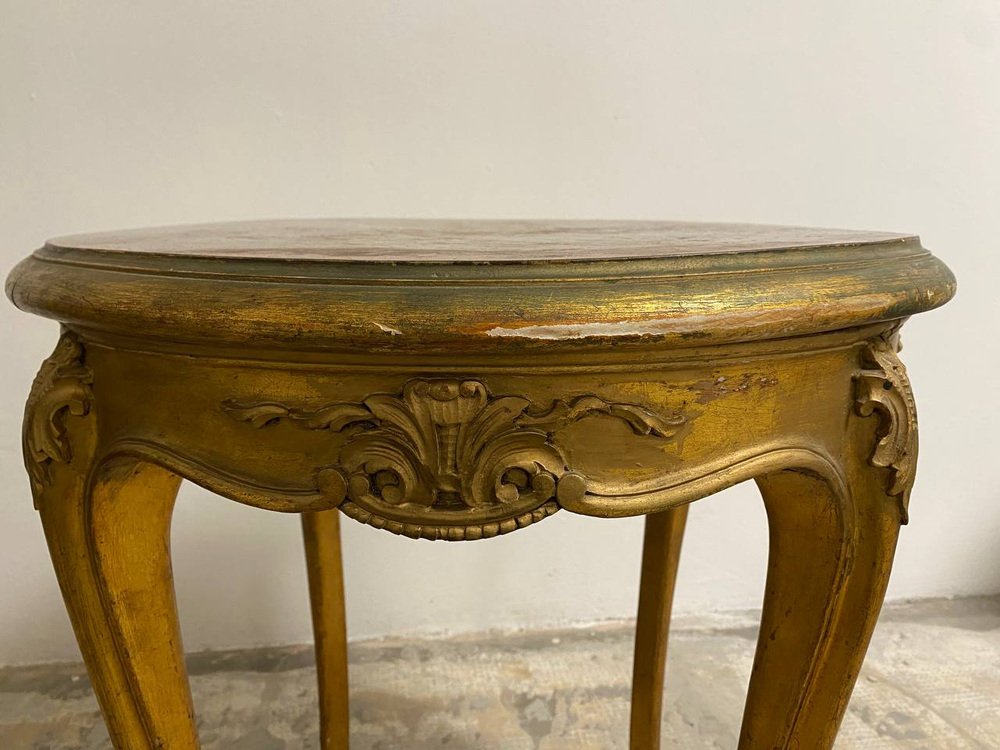 Imperial Style Golden Coffee Table