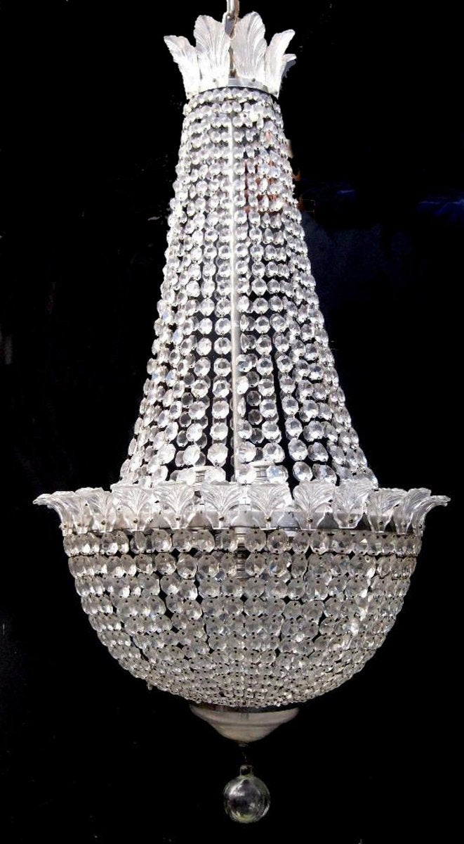 Imperial Style Lamp from Baccarat, 1940s