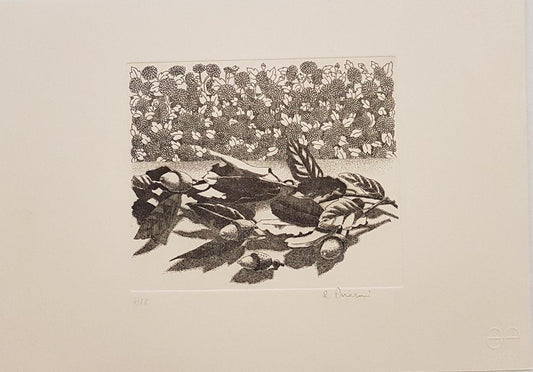 In the Nature - Original Etching by R. Piraino - 1970s 1970s