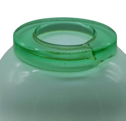 Incamiciato Green Murano Glass Vase by Tommaso Buzzi for Venini, Italy, 1994-YUW-2035102