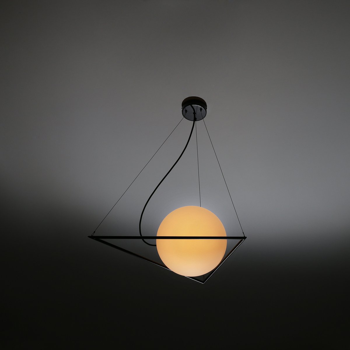 INCIRCLE Geometric Ceiling Lamp by Olech Wojtek for Balance Lamp