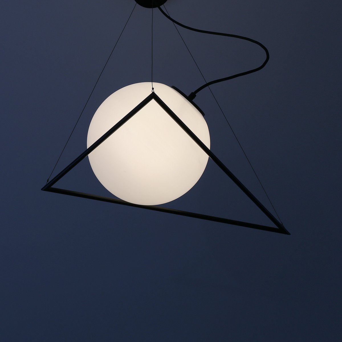 INCIRCLE Geometric Ceiling Lamp by Olech Wojtek for Balance Lamp