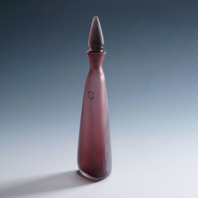 Inciso Glass Bottle attributed to Paolo Venini, 1990s-KJP-1823291