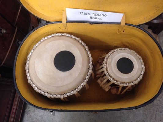 Indian Beatles Tabla with Case, 1970s-ZFY-1261262