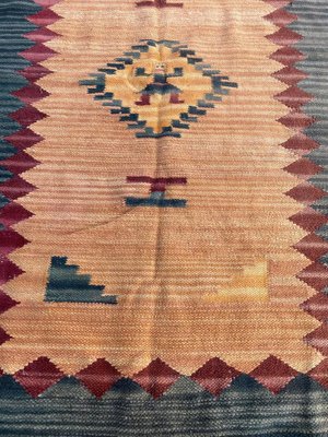 Indian Flat Durhie Kilim Gabbeh Design-YMM-1062107