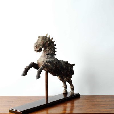 Indian Hindu Wooden Vahanna Horse, 1890s-JNW-1905126