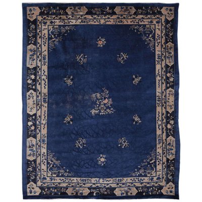 Indigo Blue Peking Rug-MBH-1032326