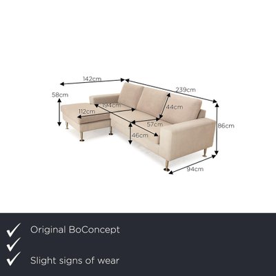 Indivi Fabric Corner Sofa from Boconcept-RQW-2040618