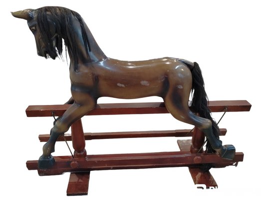 Indonesian Rocking Horse, 1950s-BTG-2021748