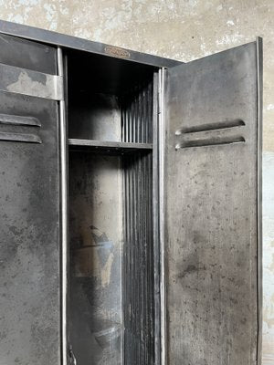 Industrial 3-Door Locker from Strafor, 1940s-UX-1776068