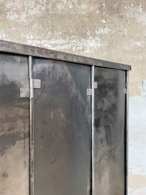 Industrial 3-Door Locker from Strafor, 1940s-UX-1776068