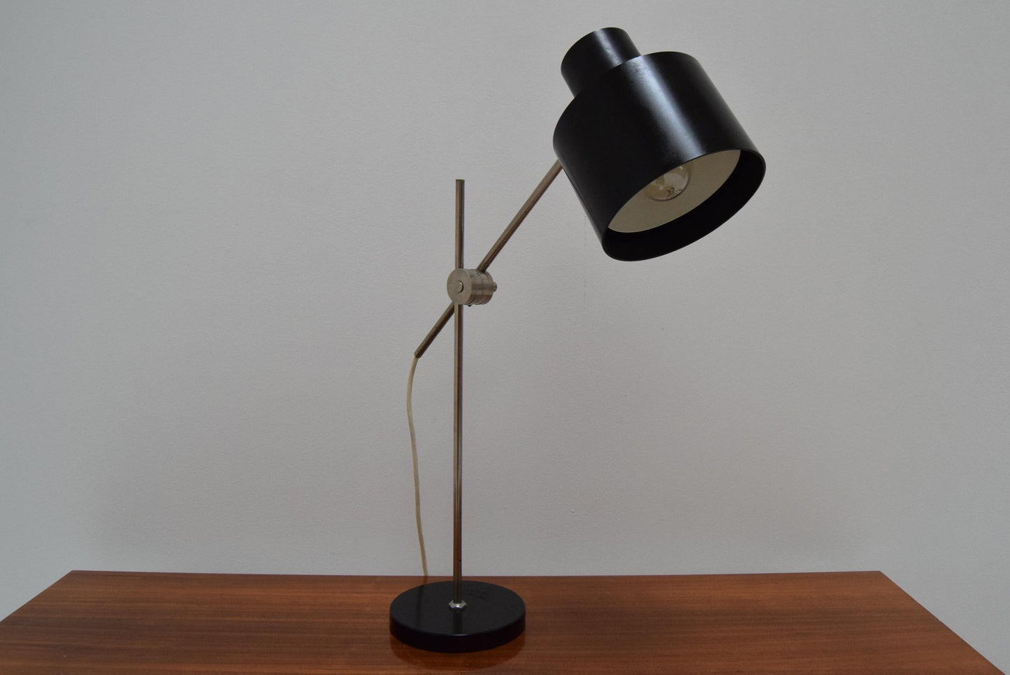 Industrial Adjustable Desk Lamp by Jan Suchan for Elektrosvit, 1960s