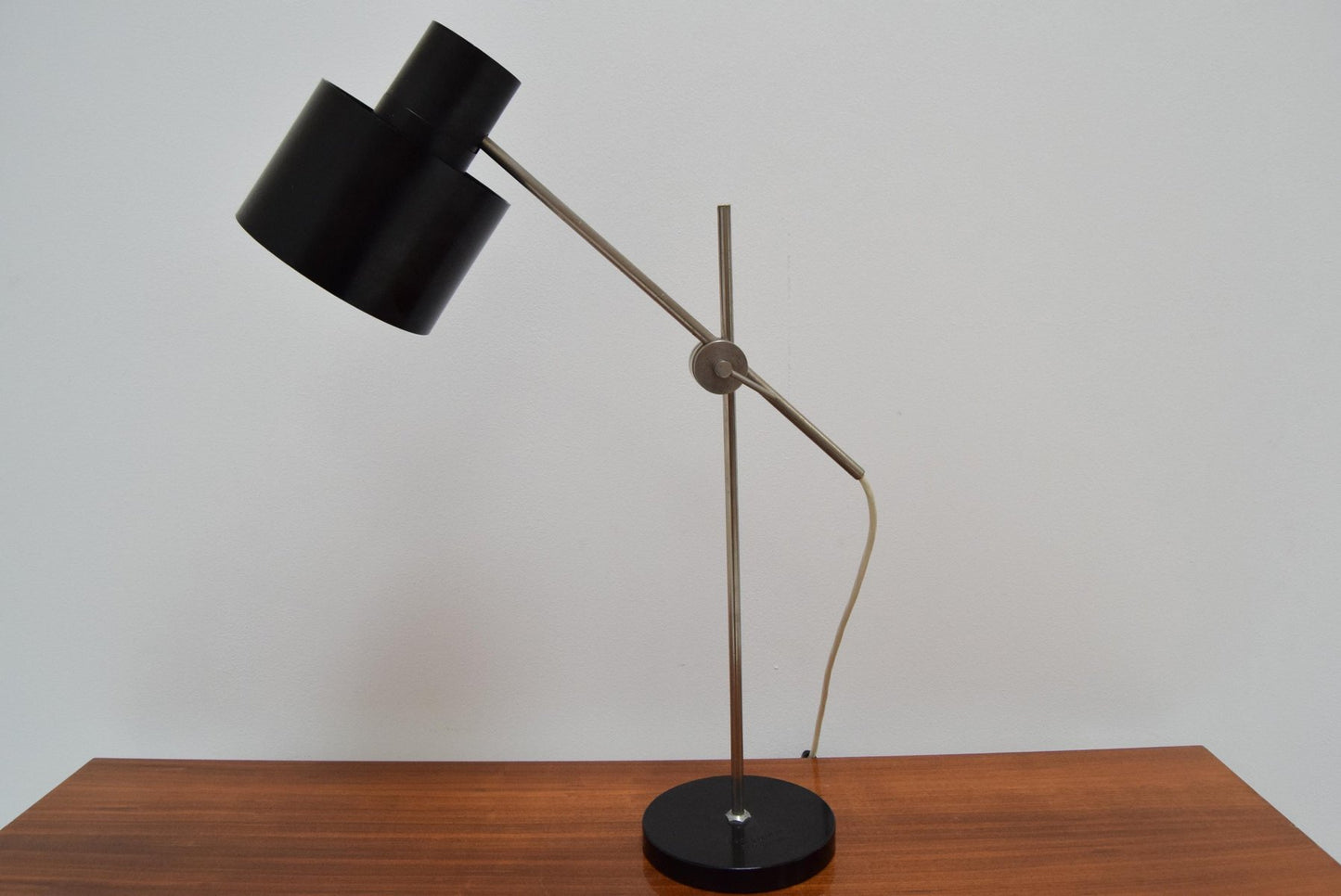 Industrial Adjustable Desk Lamp by Jan Suchan for Elektrosvit, 1960s