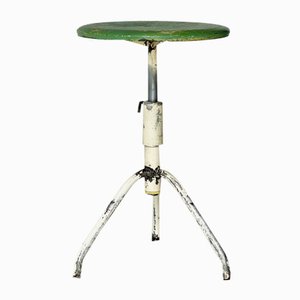 Industrial Adjustable Metal Stool, 1960-ALG-2020398