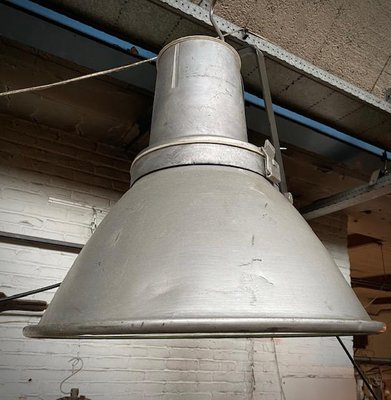 Industrial Aluminium Pendant Light, 1950s-JC-1803343