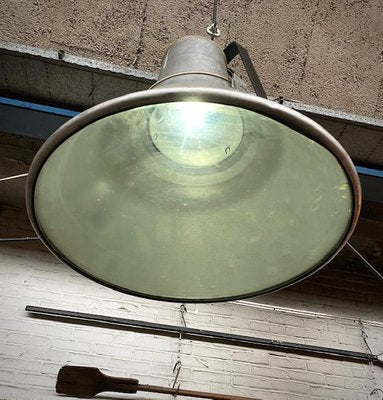 Industrial Aluminium Pendant Light, 1950s-JC-1803343