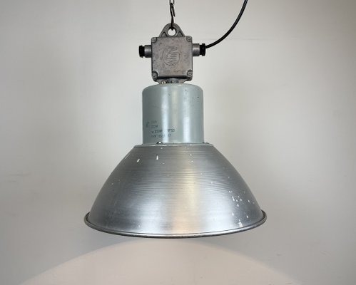 Industrial Aluminium Pendant Light from Elektrosvit, 1960s-CGF-1293270