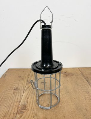 Industrial Bakelite Hanging Work Lamp, 1960s-CGF-1268392