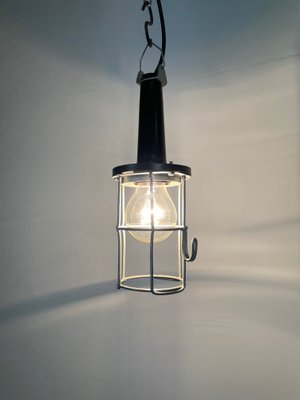 Industrial Bakelite Hanging Work Lamp, 1960s-CGF-1268392