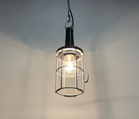 Industrial Bakelite Hanging Work Lamp, 1960s-CGF-1268392