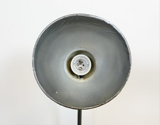 Industrial Bauhaus Table Lamp in Grey, 1930s-CGF-986316