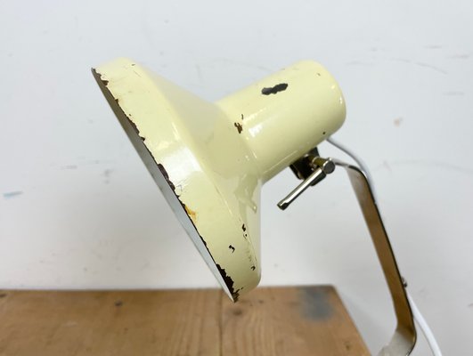 Industrial Beige Table Lamp from Metal Mot, 1960s-CGF-1423072