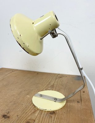 Industrial Beige Table Lamp from Metal Mot, 1960s-CGF-1423072