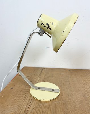 Industrial Beige Table Lamp from Metal Mot, 1960s-CGF-1423072