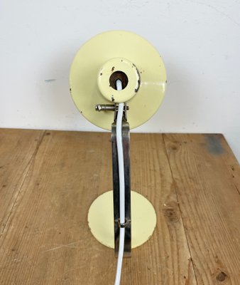 Industrial Beige Table Lamp from Metal Mot, 1960s-CGF-1423072