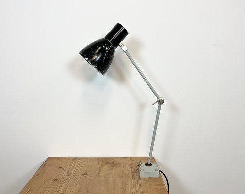 Industrial Black Table Lamp from Elektrosvit, 1970s-CGF-1083206