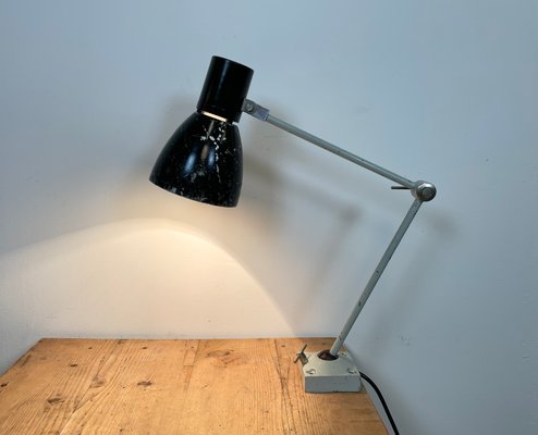 Industrial Black Table Lamp from Elektrosvit, 1970s-CGF-1083206