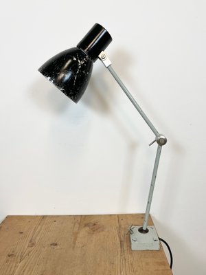 Industrial Black Table Lamp from Elektrosvit, 1970s-CGF-1083206