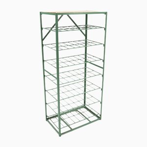 Industrial Boltless Shelving in Metal Steel with Seven Shelves, 1950s-KQB-1250137