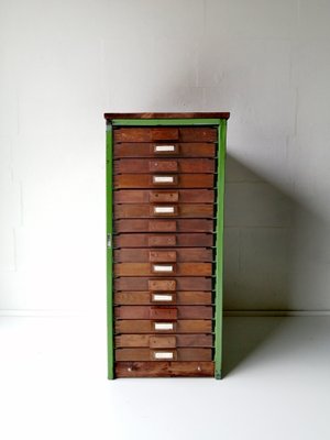 Industrial Cabinet with Drawers, 1960s-ALG-985608