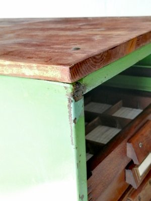 Industrial Cabinet with Drawers, 1960s-ALG-985608