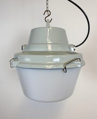 Industrial Cast Aluminium Pendant Lamp, 1990s-CGF-828602