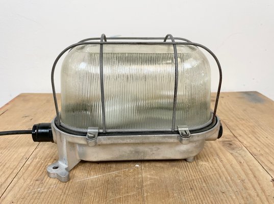 Industrial Cast Aluminium Wall Light, 1970s-CGF-1363962