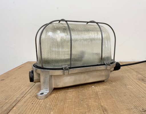 Industrial Cast Aluminium Wall Light, 1970s-CGF-1363962