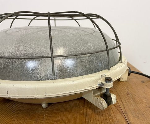 Industrial Cast Aluminium Wall or Ceiling Lamp from Elektrosvit, 1970s-CGF-1141621