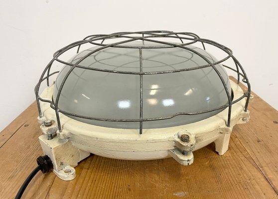 Industrial Cast Iron Wall or Ceiling Lamp, 1970s From Elektrosvit-CGF-1110372