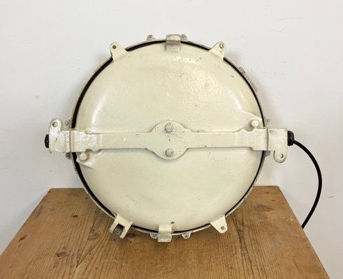 Industrial Cast Iron Wall or Ceiling Lamp, 1970s From Elektrosvit-CGF-1110372