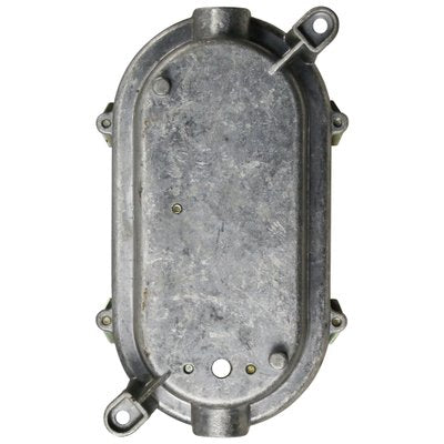 Industrial Cast Metal & Frosted Glass Sconce-BLS-1135214