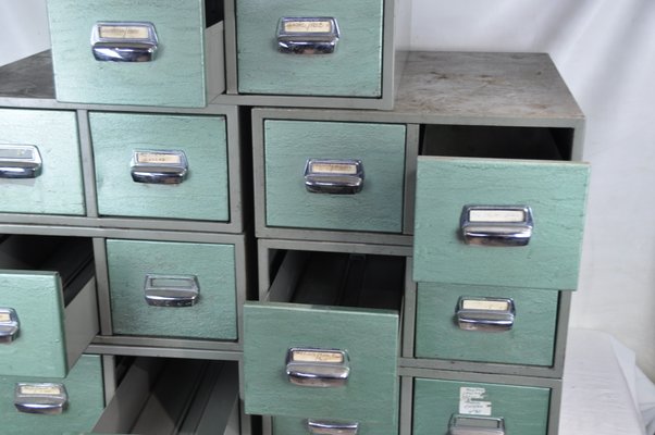 Industrial Chest of 2 Drawers from Racar, 1960s-ROJ-638916